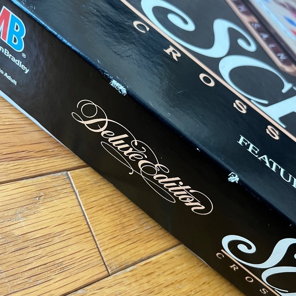 Vintage 80s Scrabble Deluxe Edition - Picture 3 of 12